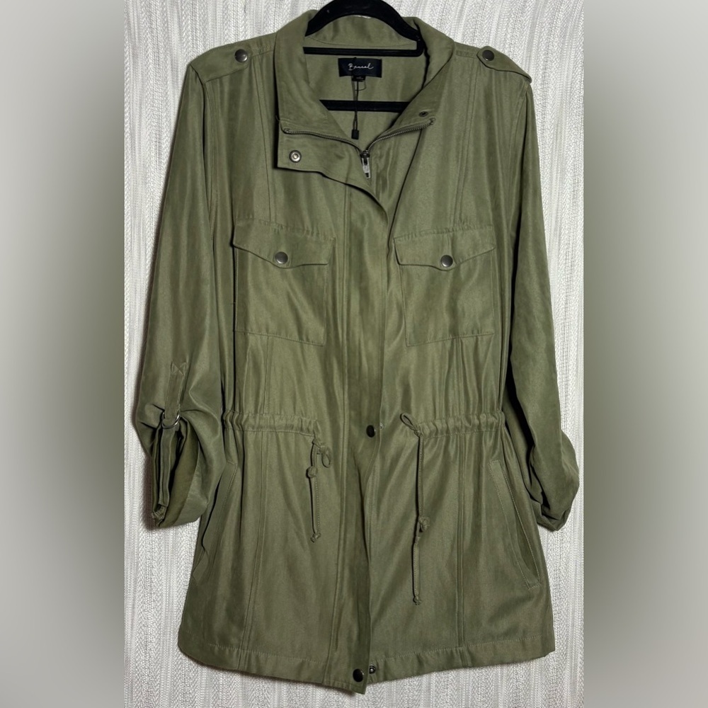 BE COOL Olive Utility Jacket